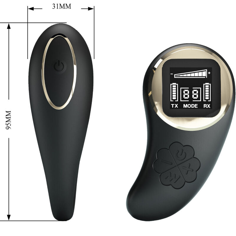 PRETTY LOVE - NATHAN DOUBLE VIBRATEUR DE PLAISIR AVEC TÉLÉCOMMANDE