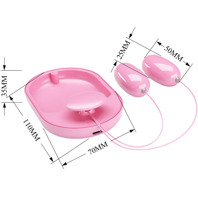 PRETTY LOVE - FUN BOX PINK VIBRATING BALL