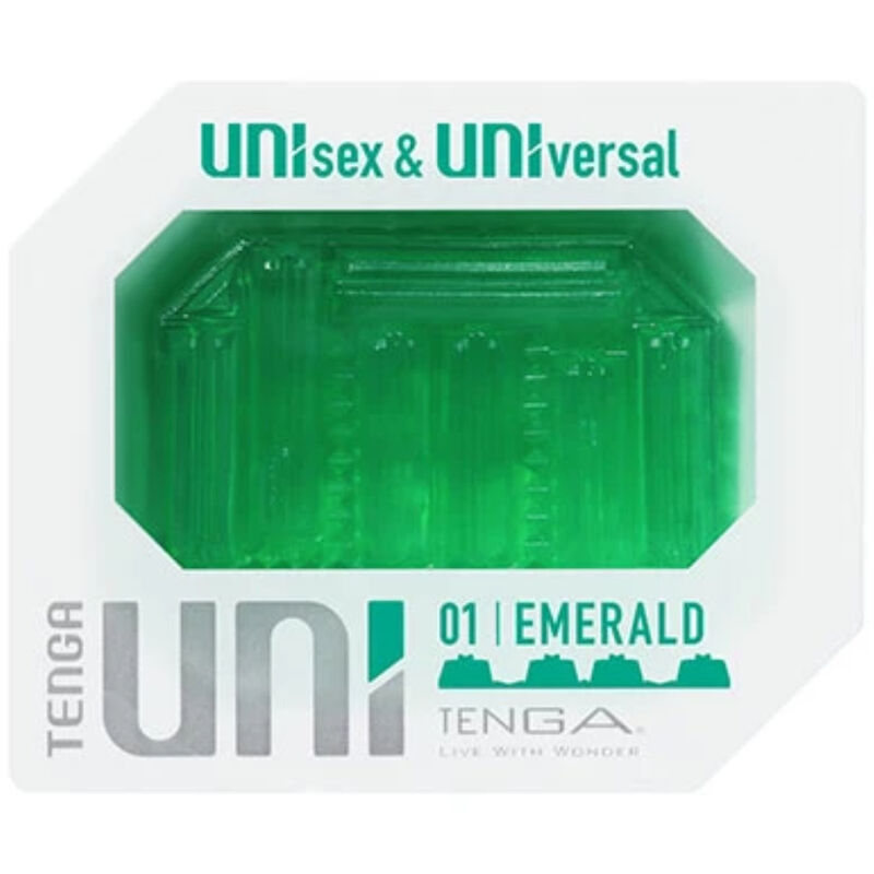 TENGA - MASTURBATEUR UNI EMERALD-Dé à coudre