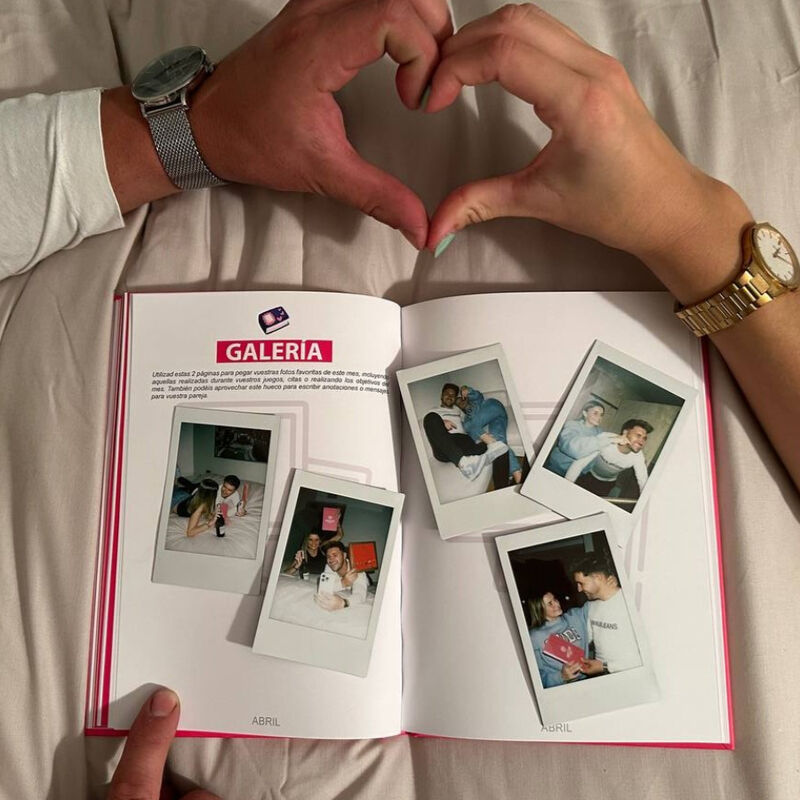 COUPLETITION - ALBUM DE JOURNAL D'AMOUR AVEC SOUVENIRS ET SOUHAITS POUR UN COUPLE