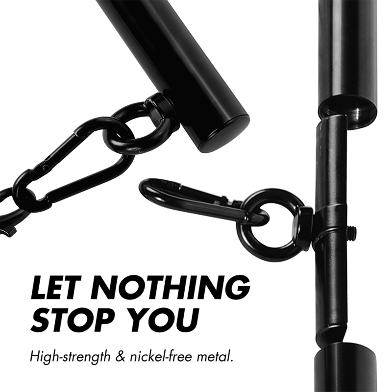 FETISH ONDERDANIGE BONDAGE - VERSTELBARE SCHEIDINGSSTANG 4 STUKS