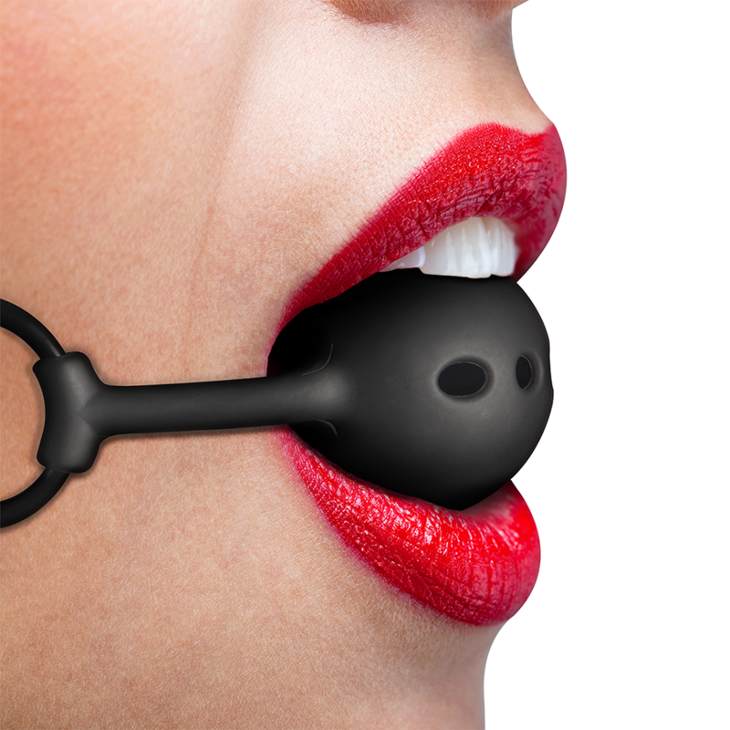 FETISH ONDERDANIGE BONDAGE - ADEMENDE SILICONEN BALBUIS