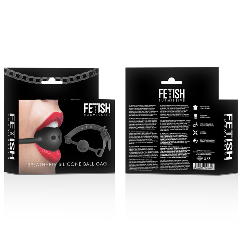 FETISH ONDERDANIGE BONDAGE - ADEMENDE SILICONEN BALBUIS