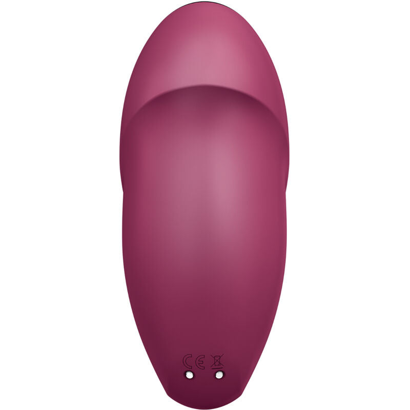 SATISFYER - TAP &amp; CLIMAX 1 VIBRATEUR À POSER GRIS
