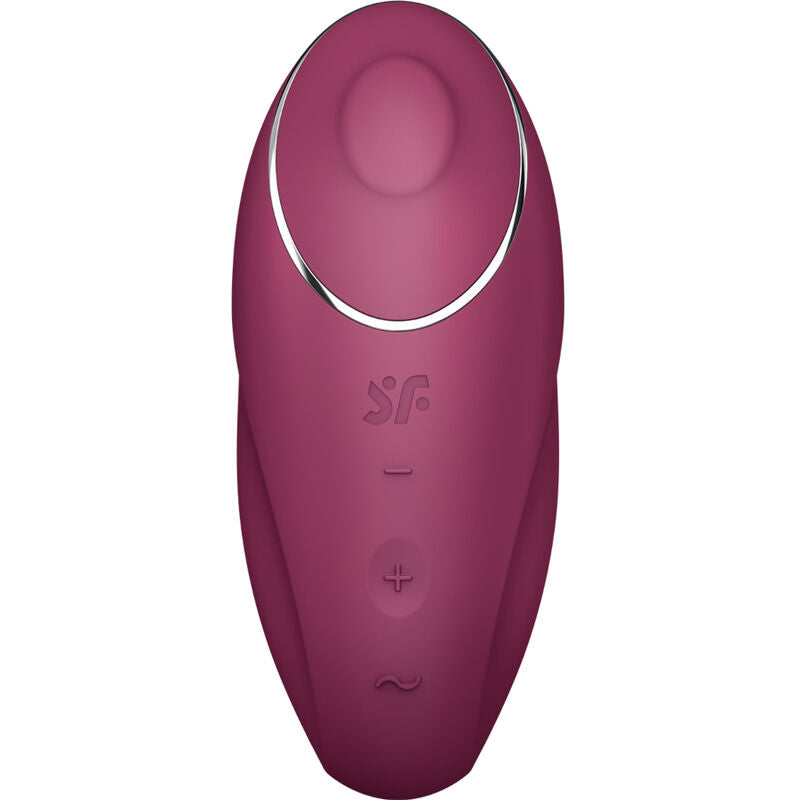 SATISFYER - TAP & CLIMAX 1 AUFLEGVIBRATOR GRAU