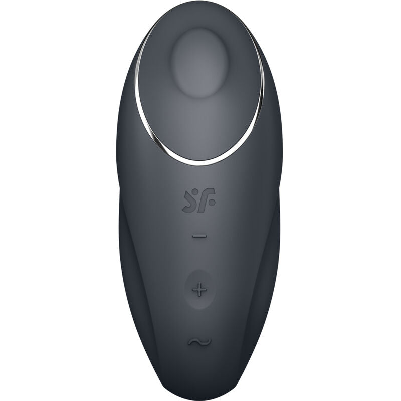 SATISFYER - TAP & CLIMAX 1 AUFLEGVIBRATOR GRAU