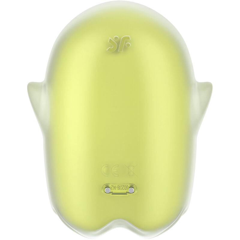 SATISFYER - GLOEIENDE SPOOK AIR PULSE &amp; VIBRATOR WIT
