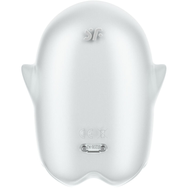 SATISFYER - GLOEIENDE SPOOK AIR PULSE &amp; VIBRATOR WIT