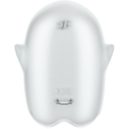 SATISFYER - GLOWING GHOST AIR PULSE & VIBRATOR WEISS