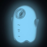 SATISFYER - GLOWING GHOST AIR PULSE & VIBRATOR WEISS