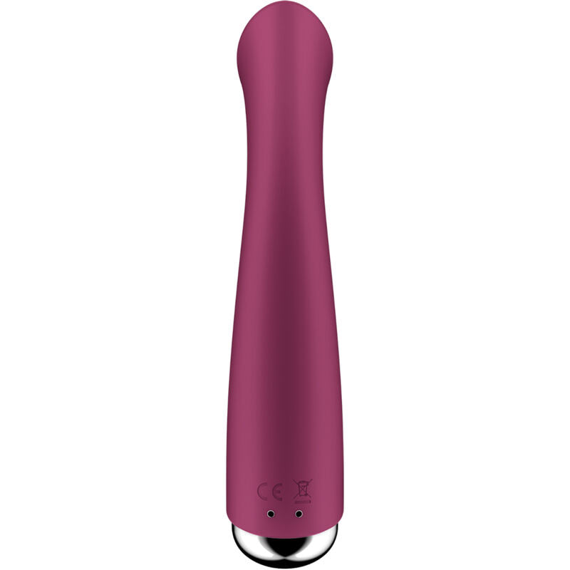 SATISFYER - VIBRATEUR ROTATIF G-SPORT 1 SPINNING BLEU