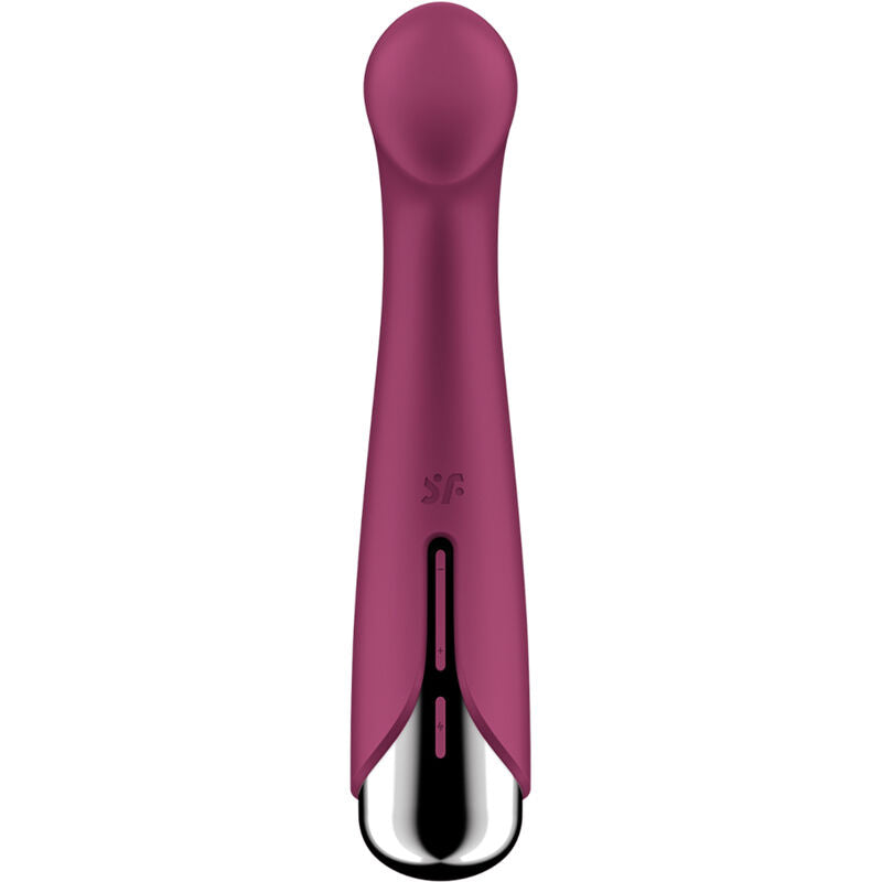 SATISFYER - VIBRATEUR ROTATIF G-SPORT 1 SPINNING BLEU