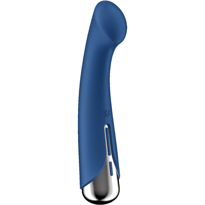 SATISFYER - VIBRATEUR ROTATIF G-SPORT 1 SPINNING BLEU
