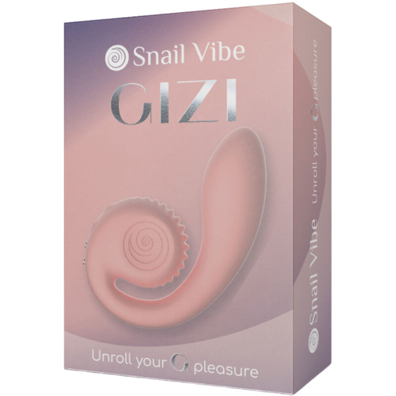 SNAIL VIBE - GIZI DOUBLE STIMULATEUR TURQUOISE