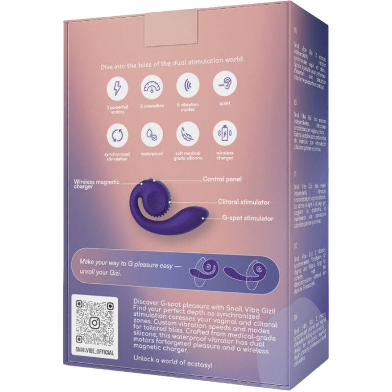 SLAK VIBE - GIZI DUAL STIMULATOR TURQUOISE
