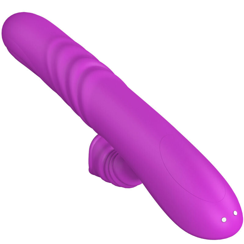 ARMONY - ANGELIA MULTIFUNCTIONELE VIBRATOR MET STIMULEREND TONGVIOLET HITTE-EFFECT