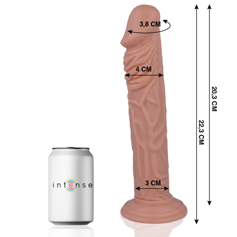 MR INTENSE - 27 PÉNIS RÉALISTES 22,3 CM -O- 4 CM