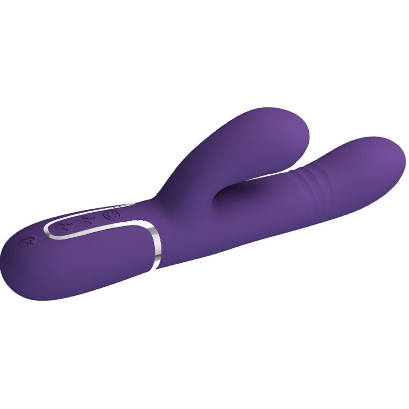 PRETTY LOVE - VIBRATEUR POINT G MULTIFONCTIONNEL VIOLET