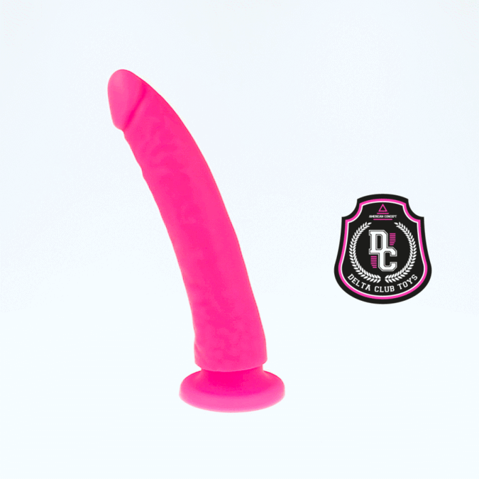 DELTA CLUB - TOYS GODE ROSE SILICONE MÉDICAL 17 CM -O- 3 CM