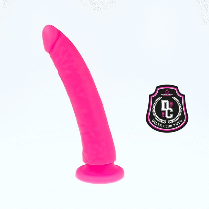 DELTA CLUB - TOYS GODE ROSE SILICONE MÉDICAL 20 CM -O- 4 CM