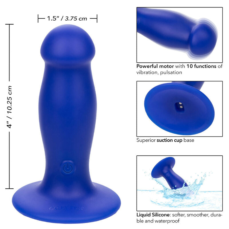 CALEXOTICS - ADMIRAL FIRST MATE PLUG ANAL VIBRATEUR BLEU