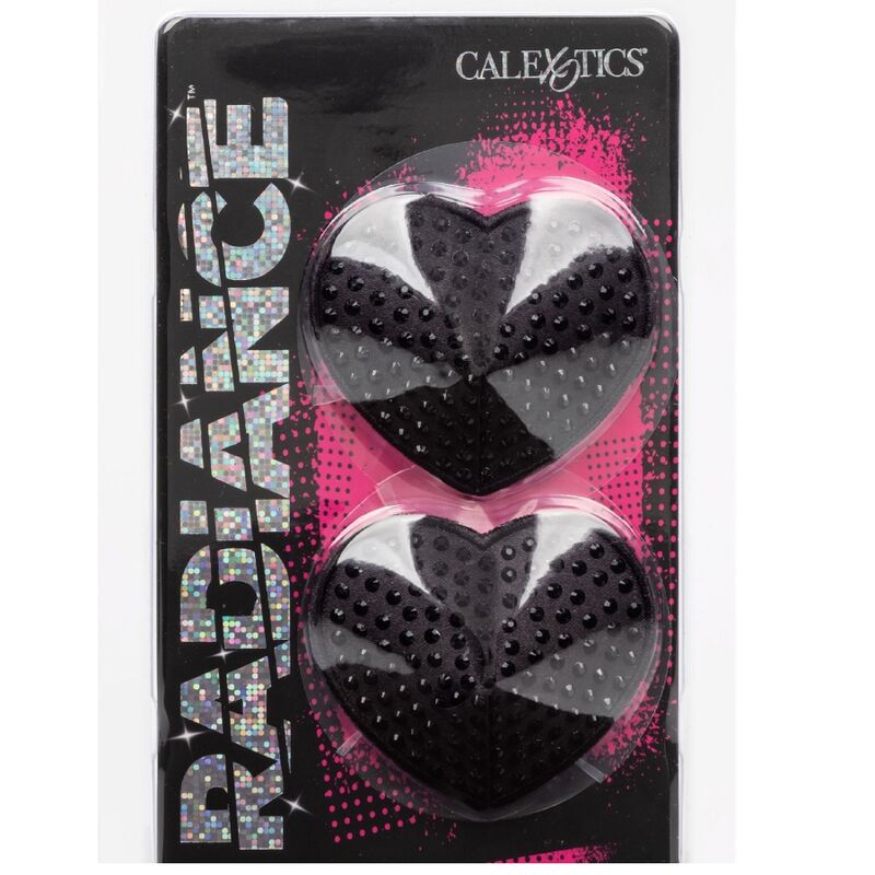 CALEXOTICS - RADIANCE HEART-SHAPED JEWEL NIPPLE PROTECTORS