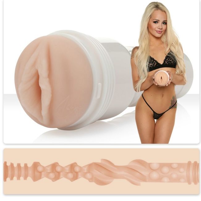 FLESHLIGHT - ELSA JEAN VAGINA TASTY + UNIVERSAL LAUNCH + AQUA-QUALITY LUBRICANT 50 ML