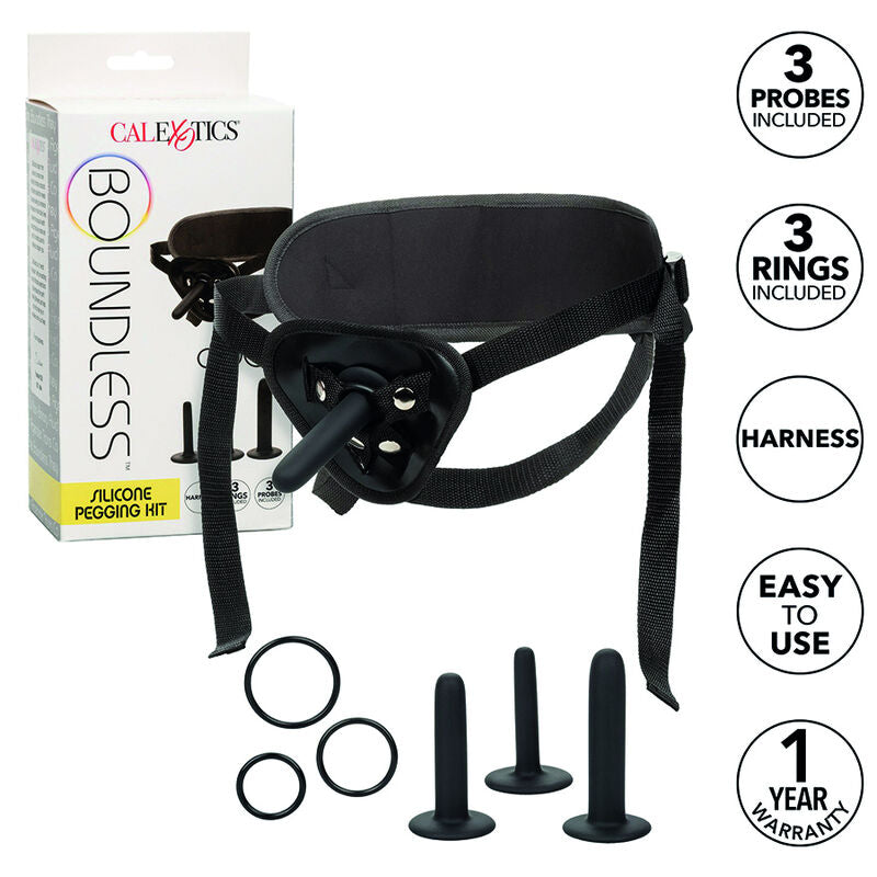 CALEXOTICS - KIT DE FIXATION EN SILICONE BOUNDLESS
