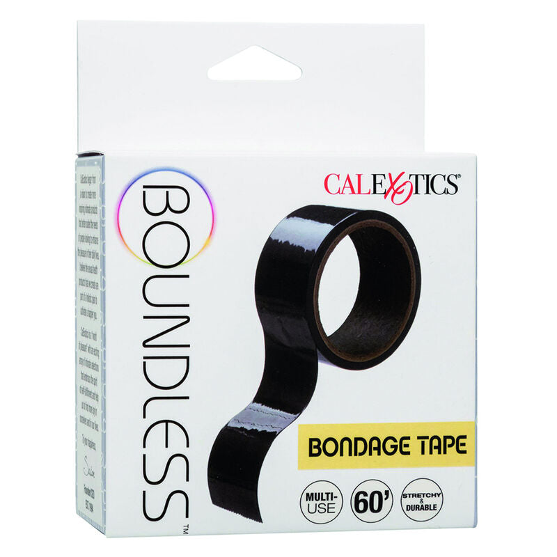 CALEXOTICS - GRENZELOZE BONDAGETAPE ZWART