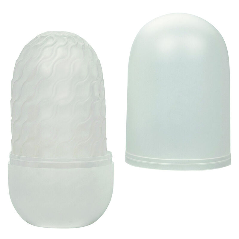 CALEXOTICS - GRENZELOZE OMKEERBARE SQUISHY BAL STROKE GEEL