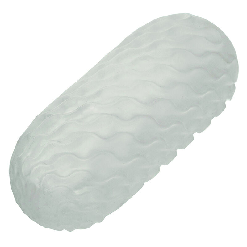 CALEXOTICS - GRENZELOZE OMKEERBARE SQUISHY BAL STROKE GEEL