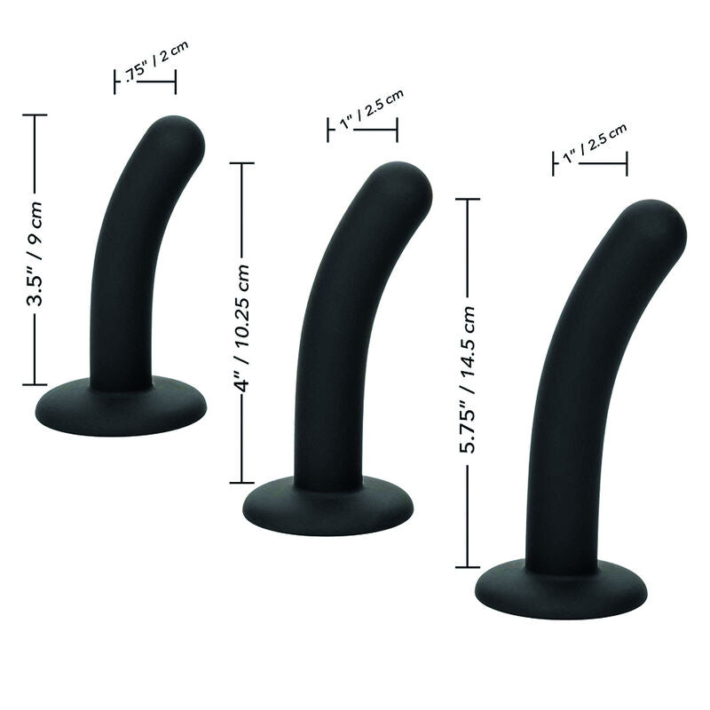 CALEXOTICS - KIT DE FIXATION DE COURBES EN SILICONE SANS LIMITES