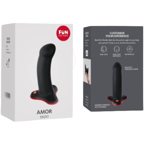 FUN FACTORY - AMOR DILDO BEGINNER ZWART