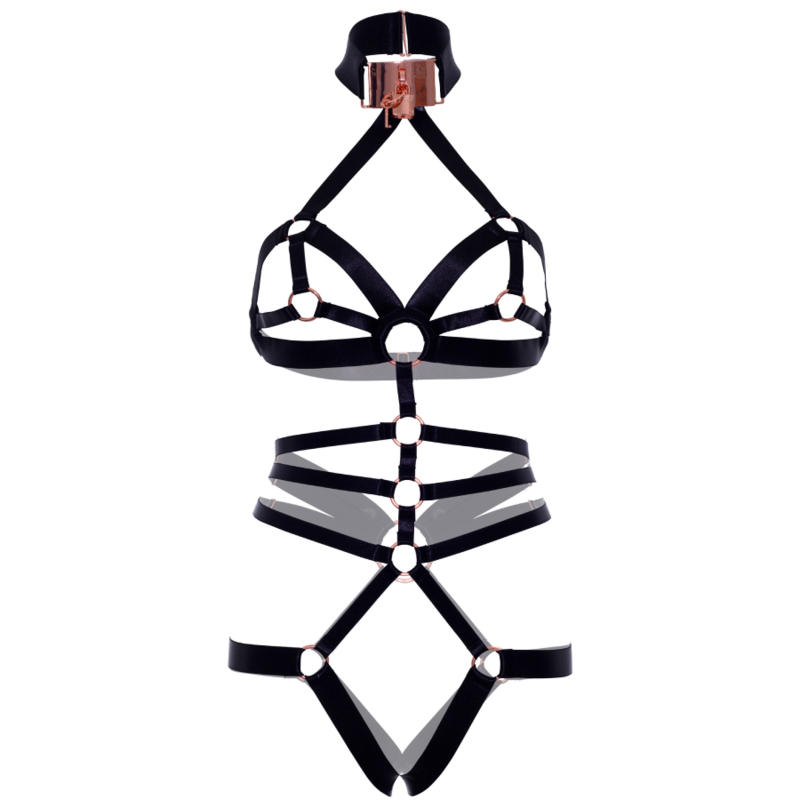 LEG AVENUE - ELASTISCHE BODYBAND ZONDER KRUIS