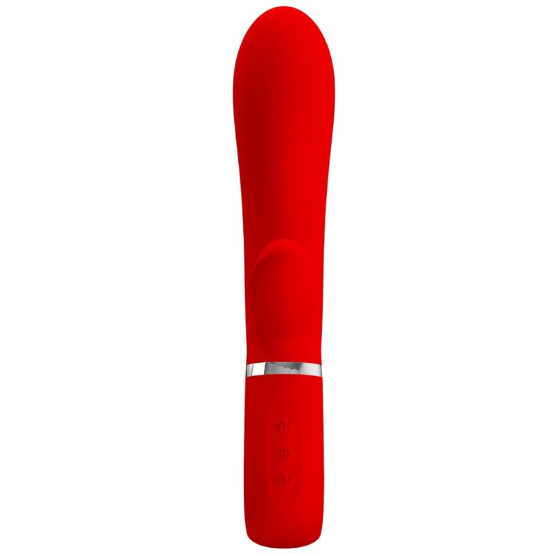 PRETTY LOVE - THOMAS VIBRATEUR MULTIFONCTION POINT G ROUGE