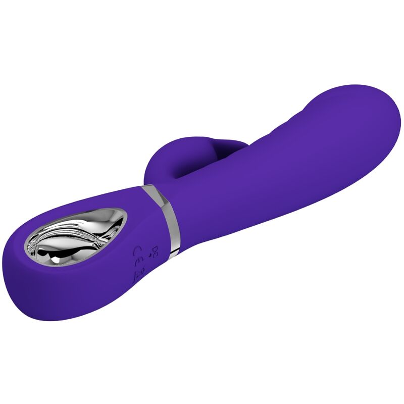 PRETTY LOVE - VIBRATEUR POINT G MULTIFONCTIONNEL PRESCOTT VIOLET