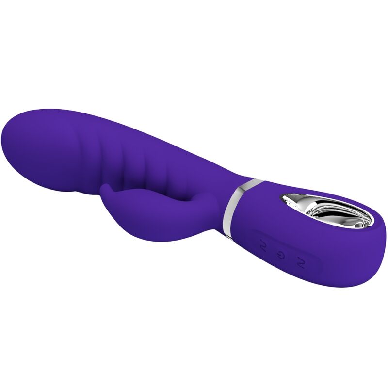 PRETTY LOVE - VIBRATEUR POINT G MULTIFONCTIONNEL PRESCOTT VIOLET