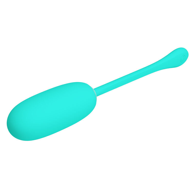 PRETTY LOVE - JULIUS WATERPROOF, RECHARGEABLE VIBRATOR AQUA GREEN