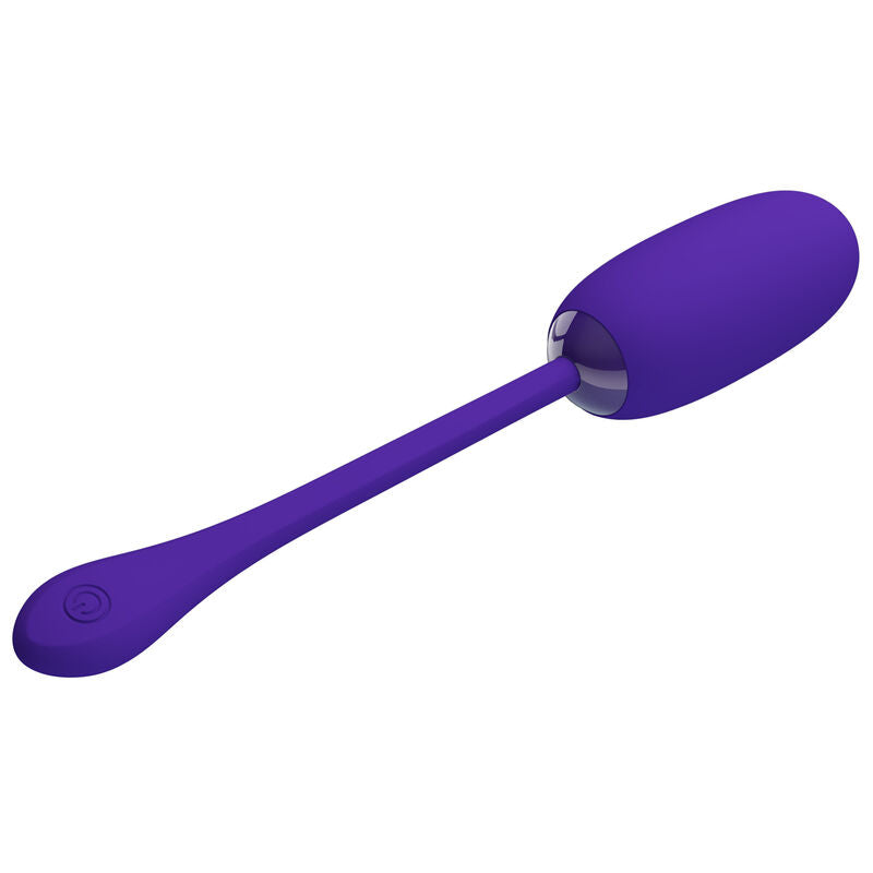 PRETTY LOVE - JULIUS WATERPROOF, RECHARGEABLE VIBRATING EGG PURPLE