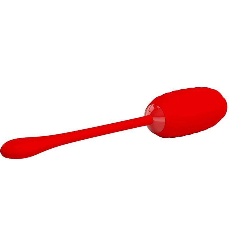 PRETTY LOVE - KIRK RECHARGEABLE VIBRATION EGG RED