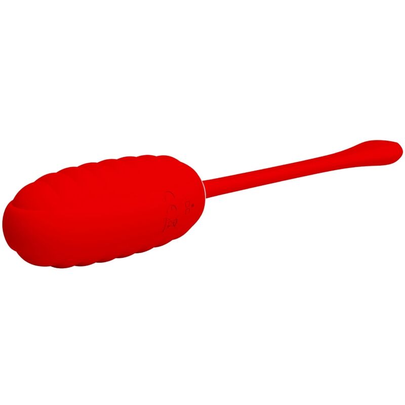PRETTY LOVE - KIRK RECHARGEABLE VIBRATION EGG RED
