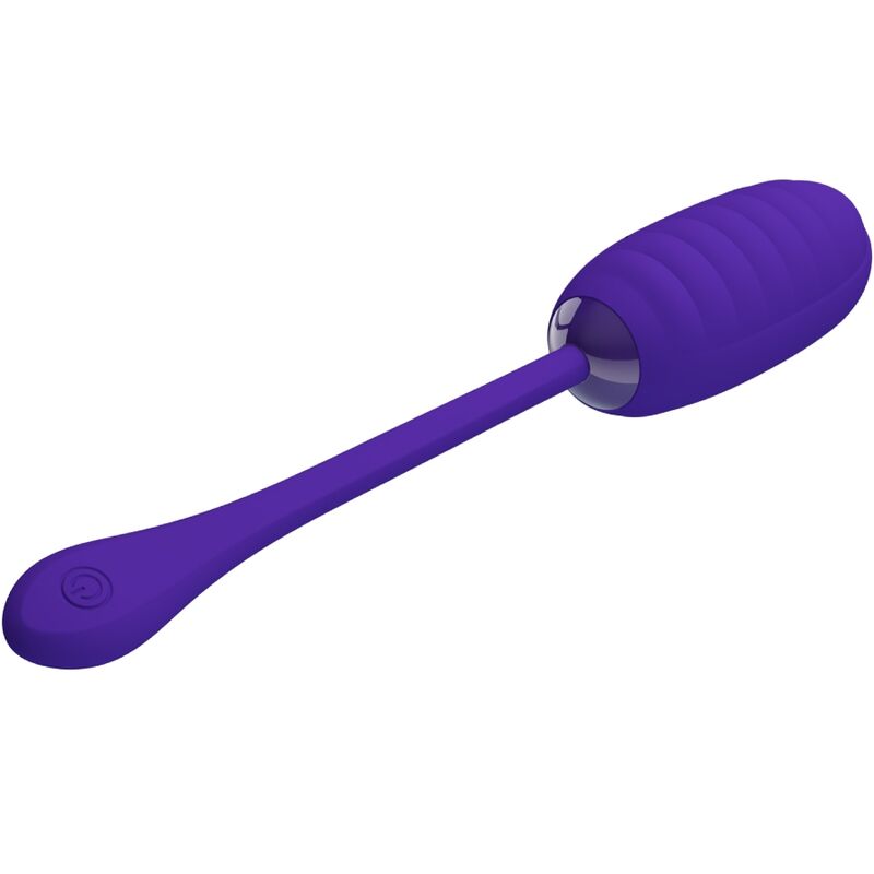 PRETTY LOVE - KIRK RECHARGEABLE VIBRATION EGG PURPLE