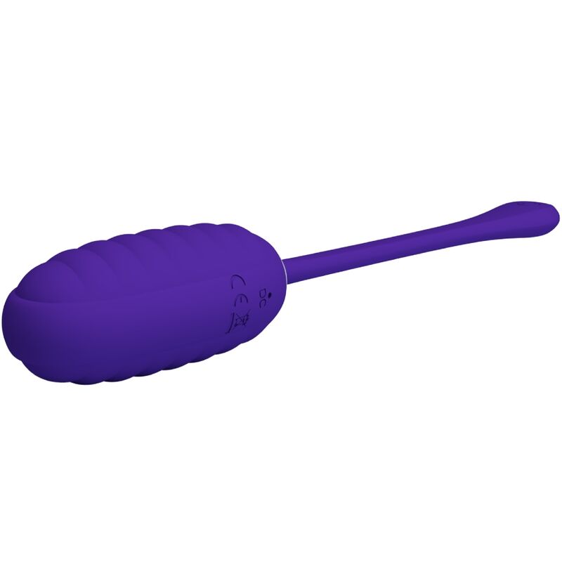 PRETTY LOVE - KIRK RECHARGEABLE VIBRATION EGG PURPLE
