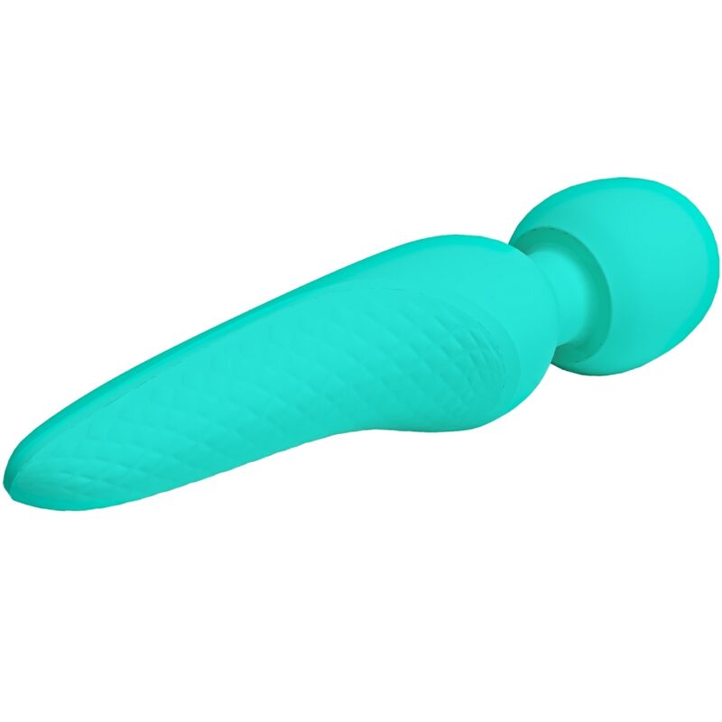 PRETTY LOVE - MEREDITH MASSAGER 12 VIBRATIESTANDEN AQUA GREEN