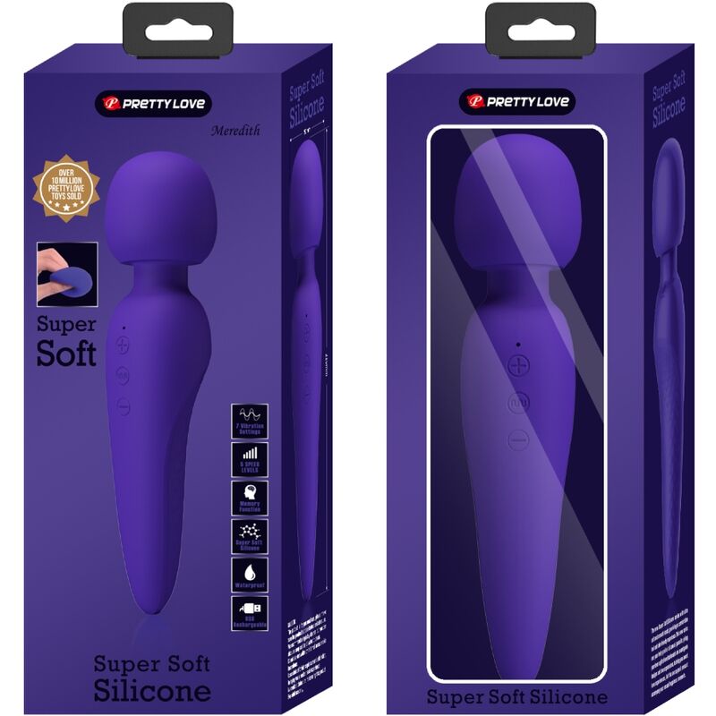 PRETTY LOVE - MEREDITH MASSAGER 12 VIBRATIESTANDEN PAARS