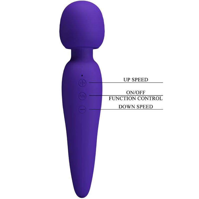 PRETTY LOVE - MEREDITH MASSAGER 12 VIBRATIESTANDEN PAARS