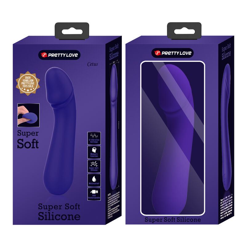 PRETTY LOVE - CETUS OPLAADBARE VIBRATOR PAARS