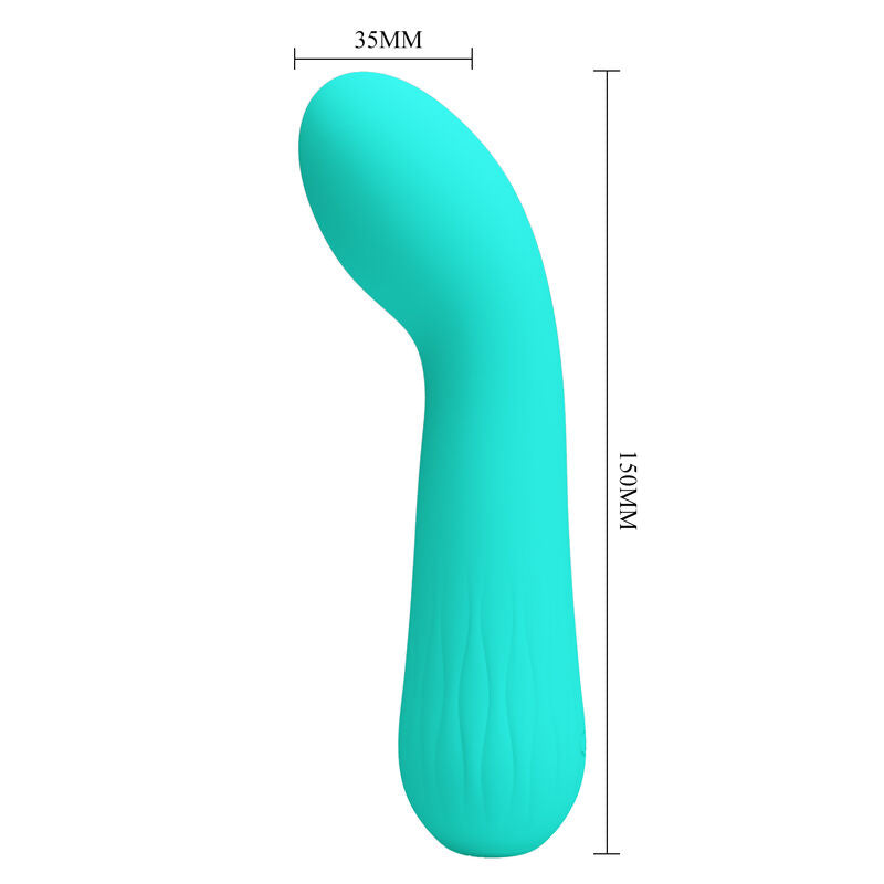 PRETTY LOVE - FAUN OPLAADBARE VIBRATOR AQUA GREEN