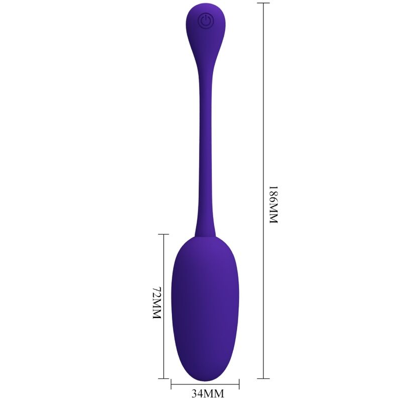 PRETTY LOVE - ŒUF VIBRANT RECHARGEABLE VIOLET KNUCKER