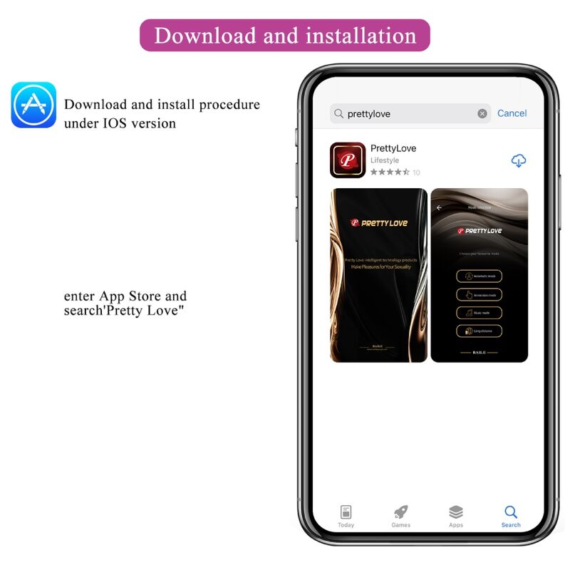 PRETTY LOVE - CATALINA VIBRATEUR APPLICATION TÉLÉCOMMANDE VIOLET